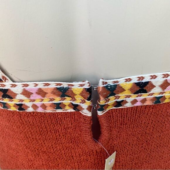 MADEWELL Rusted Rose Embroidered Swing Sleeveless Top size S NWT - Picture 9 of 11